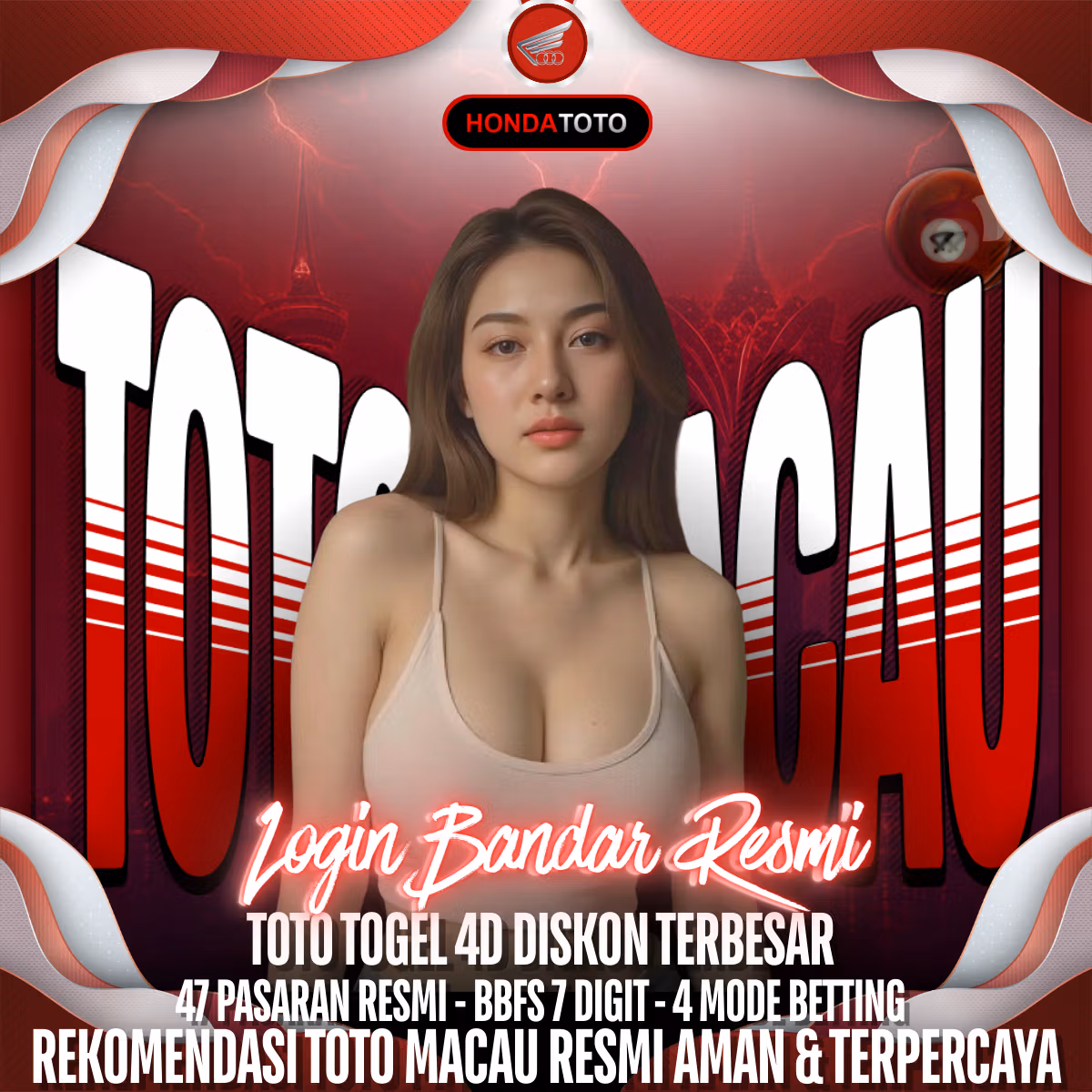 HONDATOTO # Situs Togel Online Terpercaya dan Agen Toto Deposit Modal Ceban 