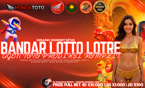 HONDATOTO ; Bettingan Murah 4D Lewat Agen Togel 5D Terpercaya Tingkat Nasional