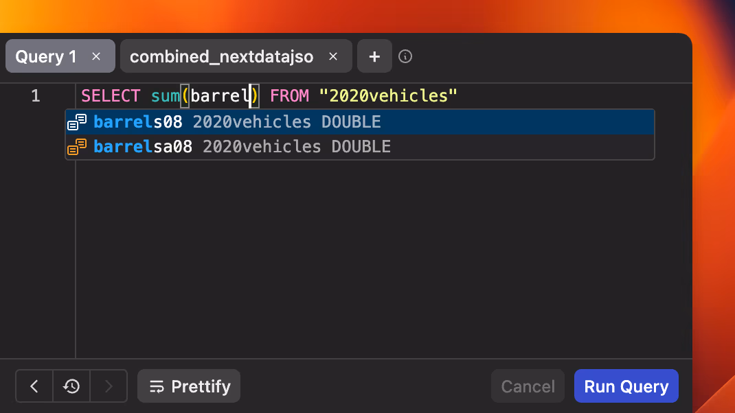 Product screenshot