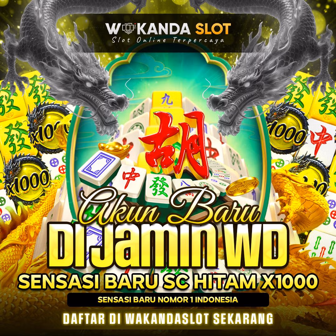 WakandaSlot: Paket Lengkap Bermain Slot Dengan Harga Terjangkau